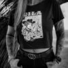 Gila Tattoo Expo Crop Top T-Shirt - BLACK