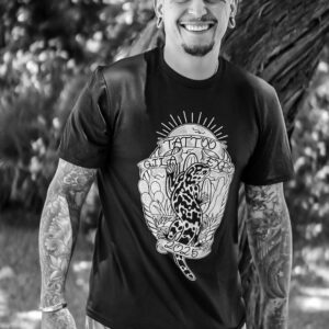 2025 Gila Tattoo Expo Unisex T-Shirt - BLACK