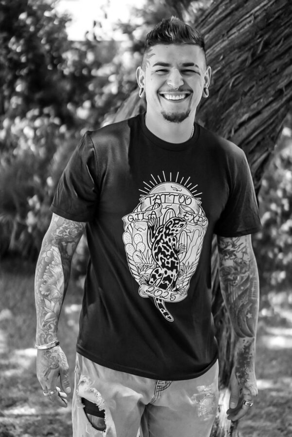 2025 Gila Tattoo Expo Unisex T-Shirt - BLACK