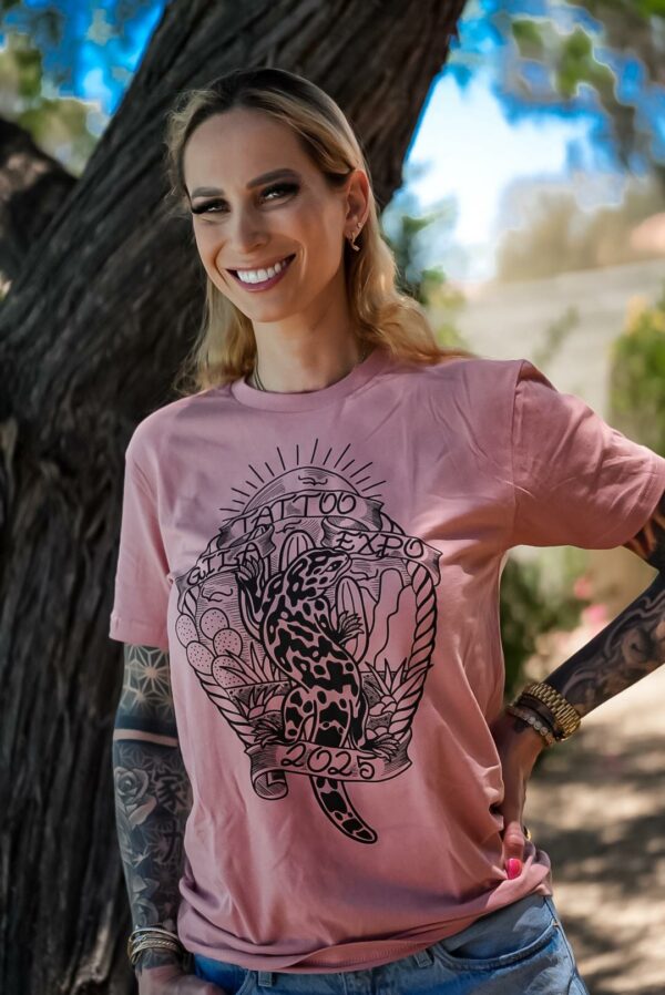 2025 Gila Tattoo Expo Unisex T-Shirt - PINK