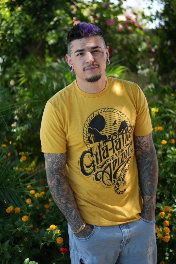 2025 Gila Tattoo Expo Unisex T-Shirt - GOLD - Image 2
