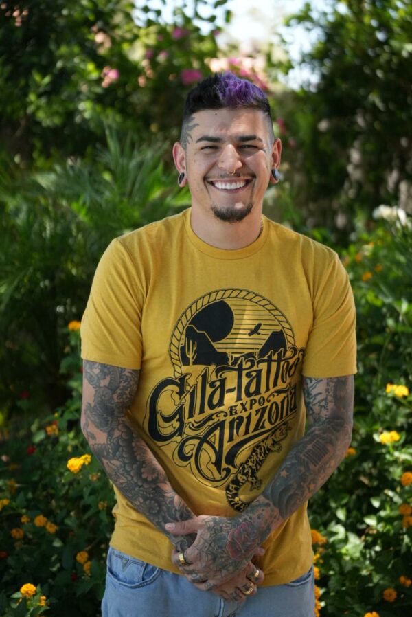 2025 Gila Tattoo Expo Unisex T-Shirt - GOLD - Image 5