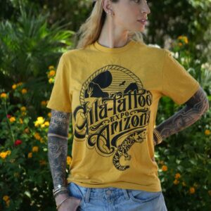 2025 Gila Tattoo Expo Unisex T-Shirt - GOLD